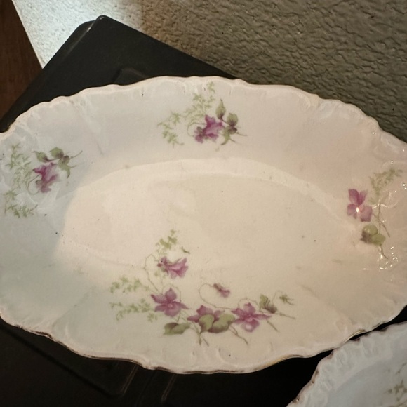 Habsburg Austria China 2 Serving Bowls - Picture 4 of 9